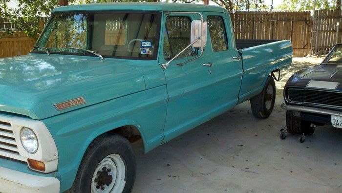 1967 Ford F350 original condition driver side view