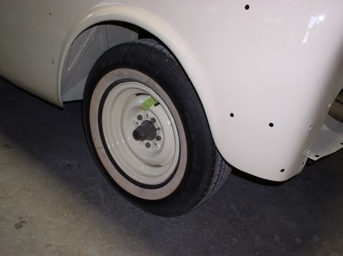 front wheel, 1954 Packard Patrician